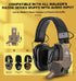 W01 Communication Walkie Talkies Compatible with Walker's Razor Slim Electronic Ear Muffs, Handsfree for Outdoors