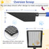 JAMIEWIN Extendable Cat Litter Scoop, Long Handle Litter Sifting Shovel, Detachable Non-Stick Heavy Duty Metal Pet Poop