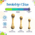 SodaPup Honey Bone – Durable Dog Chew Toy Made in USA, Non-Toxic Nylon Material for Mental Stimulation and Clean Teeth