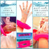 BaR-K Patented Drip Catcher Cuffs - Face Wash Wristbands for Spa, Stops Soap & Water from Running Down Arms, Pink Set