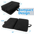 3D Esme L&H Portable Seat Cushion, Breathable Fabric Foldable Seat Cushion for Stadium Bleachers/Airplane Travel; Soft