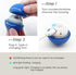 Interactive Dog Toys Dog Ball | Durable Active Rolling Ball | Automatic Moving Bouncing Toy for All Sizes