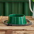 Farm Innovators 1 Quart 25 Watt Heated Electric Water Bowl with Thermostatic Control - Green