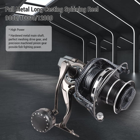 Lixada Fishing Reels Spinning Reel, Long Casting Snake Pattern, 14+1 High Speed Gear Ratio for Saltwater/Freshwater