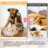 Mity Rain Interactive Dog Toys: Automatic Rolling Jumping Vibrating Wiggling Ball, Squeaky Ball with Chewable Plush