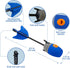 Zing HyperStrike Bow Bungee Replacement and Arrow Refill Pack, Includes 2 Green Bungee Sets and 4 Blue Arrows
