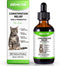 Cat Constipation Relief, 100% Natural Cat Laxative with 6 Probiotics, Promotes Digestive Health - 2 fl oz