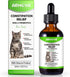 Cat Constipation Relief, 100% Natural Cat Laxative with 6 Probiotics, Promotes Digestive Health - 2 fl oz