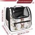 Travel-Friendly Transparent Bunny Rabbit Pet Carrier for Small Dogs and Kittens