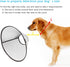 Adjustable Dog Elizabeth Collar - Latest Upgrade Protective Cone for Surgery or Wound Healing (L)