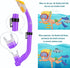 Set Packages, Swimming Kids Mask Fins Snorkel Snorkeling with Diving Mask, Snorkel, Adjustable Swim Fins, Mesh Bag