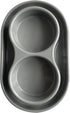 PetLike Ants Away Double Dog Water and Food Bowls, 6 cups/48oz Feeder Bowls for Medium and Large Dogs (Grey).