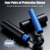 Grip Strength Trainer 4 Pack, 50LB-200LB Metal Hand Grip Strengthener for Muscle Building