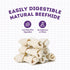 USA Beefhide Bones - 5-6" Dog Chew Treats, Chicken Flavor, 7 Count/1 Pack