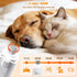 2-in-1 Trimming Dog Nail Clippers with Light & Digital Display Upgraded Pet Nail Grinder, Safety Guard, USB