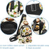 PAFEFO (2) Backpack Daypacks shrimp tofu ginger bok choy Sling Crossbody Bag Convertible, Small Diaper Bag Hiking