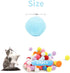 DODHEG 24 Pcs Colorful Pet Balls, Soft Plush Balls, Cat's Favorite Toy Ball, Interactive Cat Toy.