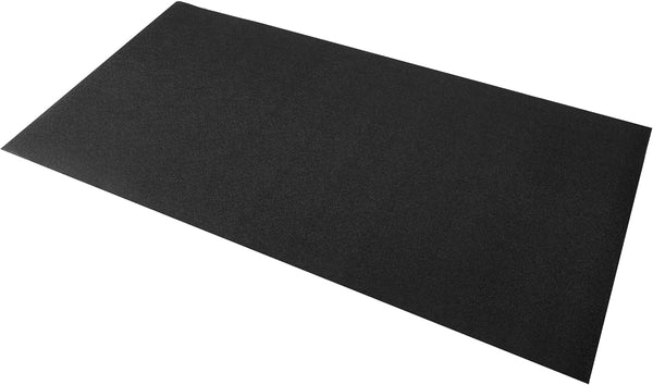 High Density Home Gym Treadmill Exercise Bike Equipment Mat, 1/4" Thick, Multiple Sizes Available
