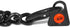 Dogline Herm Sprenger Black Stainless Steel Choke Dog Training Collar 2.5mm 18in (45cm) with Clicker for Easy Control,