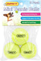 Ruffin' It Small Tennis Balls, 3 Pack Dog Toy for Park, Home, or Beach