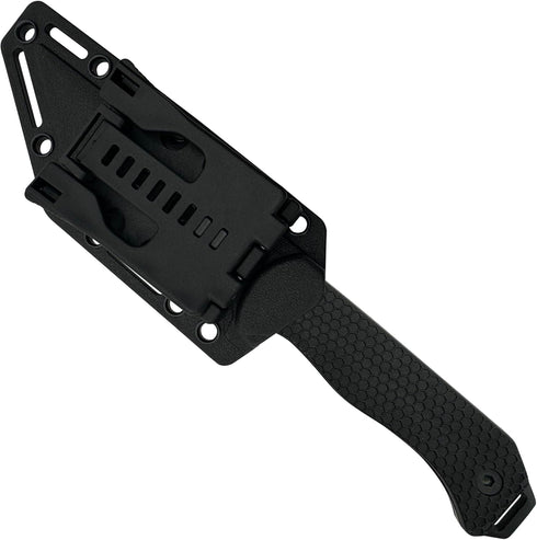 Hunting Survival Knife - 9" Full Tang Fixed Blade with Extra FRN Handle Scales and MOLLE Clip