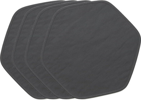 Amakunft 4Pcs Waterproof Hexagon Playpen Mat Washable Pee Pad Fit with Small