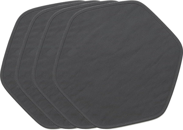 Amakunft 4Pcs Waterproof Hexagon Playpen Mat Washable Pee Pad Fit with Small
