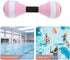 SEWACC 2 Pcs Water Dumbbells, Lightweight Aquatic Exercise Dumbells EVA Foam Barbells for Pool Fitness