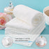 SNZ 10-Pack 23.6x11.8 Inch Disposable Compressed Towels for Travel - Extra Large, Ultra Soft & Absorbent Cotton