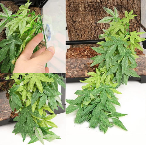 50cm/20in Artificial Fake Plastic Water Grass Plants for Fish Tank Aquarium Decor