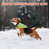 2 Pcs Reflective Dog Bandana - High Visibility Neon Orange Green Reflective Scarf for Safety Dog Gear