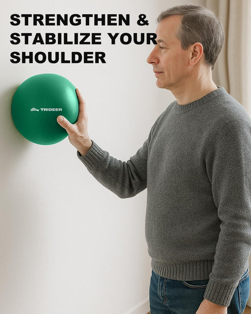 Trideer Exercise Balls, 9 Inch Pilates Ball for Physical Therapy, Mini Yoga Ball for Core Strength and Back Support