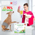 100ct Dog Diaper Liners Booster Pads, Disposable Dog Diapers Inserts Male Female for Washable Doggie Belly Bands Wraps