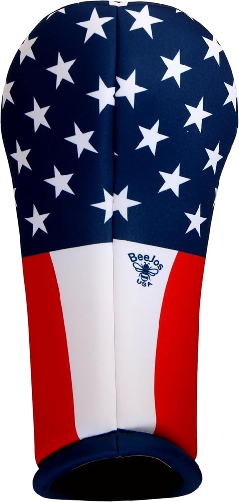 Trump Driver Golf Club Headcover - HUUUGE Drive! MAGA Fun! Easy On/Off, Made in USA by BeeJos, Golf Gift Accessory
