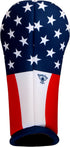 Trump Driver Golf Club Headcover - HUUUGE Drive! MAGA Fun! Easy On/Off, Made in USA by BeeJos, Golf Gift Accessory