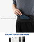 WATERFLY Running Belt Fanny Pack, Jogging Waist Pack for Men Women, Sport Exercise Fitness Phone Holder Belt