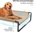 Veehoo Original Cooling Elevated Dog Bed - Outdoor Raised Cots for Large Dogs, Portable Standing Pet Bed with Washable