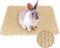 Rabbit Scratching Pad, 16 x 12 Inch Natural Sisal Bunny Scratch Mat