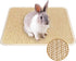 Rabbit Scratching Pad, 16 x 12 Inch Natural Sisal Bunny Scratch Mat