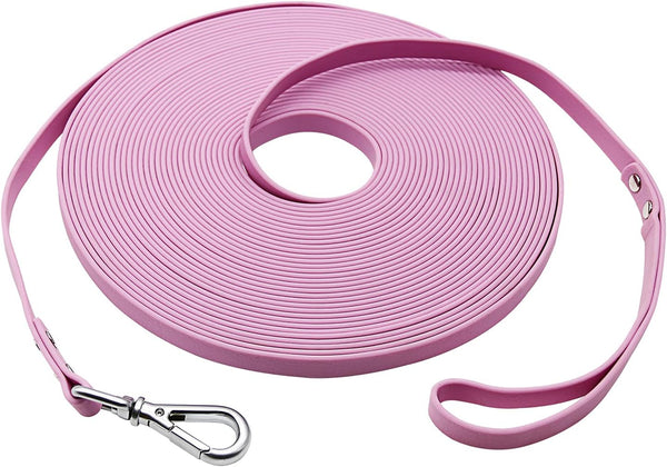 Longline Outdoor Dog Leash - Waterproof Training Leash for Beach, Yard, Play, Camping - Great for Training