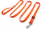 TAIAN Adjustable Nylon Dog Leash, 10 Foot Long Leash for Medium, Large Dogs, Orange