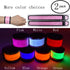 LED Slap Bracelets Light Up Armbands Glow in The Dark Fashing Wristbands Wrist Bands Safety Reflective Running Gear Lights for Runners Walkers Walking Joggers Jogging, Fits Men Women Kids (2-Pink)