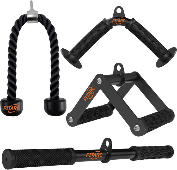 Fitarc Cable Machine Attachment Set for Gym & Home Workouts, LAT Pulldown