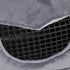 Small Pet Carrier Bag, Gray Flannelette Portable Breathable Carrier for Small Pets (M)