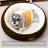Dog Bed for Small Dogs, Washable Round Donut Pet Bed for Puppy and Kitty, Extra Soft Calming Bed with Anti-Slip Bottom,