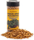 Fluker's Freeze Dried Insects, Mealworms, 1.7 oz, Ideal for Lizards, Reptiles, Birds, Fish