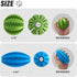 2 Pack Dogs Teething Chew Balls, Interactive Puzzle Toys for Clean Teeth and Training (1 Blue + 1 Green)