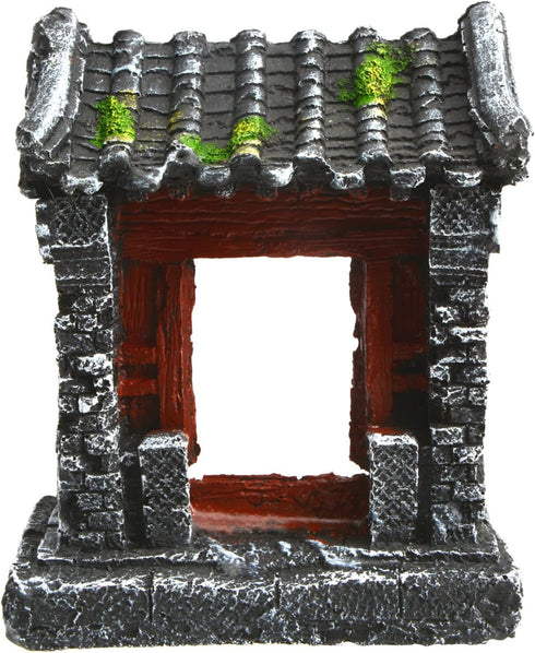 Saim Aquarium Decorations Classical Ancient Temple Ruins Ornament Chinese Old Building Decorations