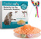 Caroline's Cats Automatic Butterfly Cat Toy Interactive 2 in 1 with Auto