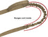 ICEFANG Tactical Dog Leash - K9 Training Bungee Lead with 2 Control Handles for Medium Large Dogs (4ft, Reflective